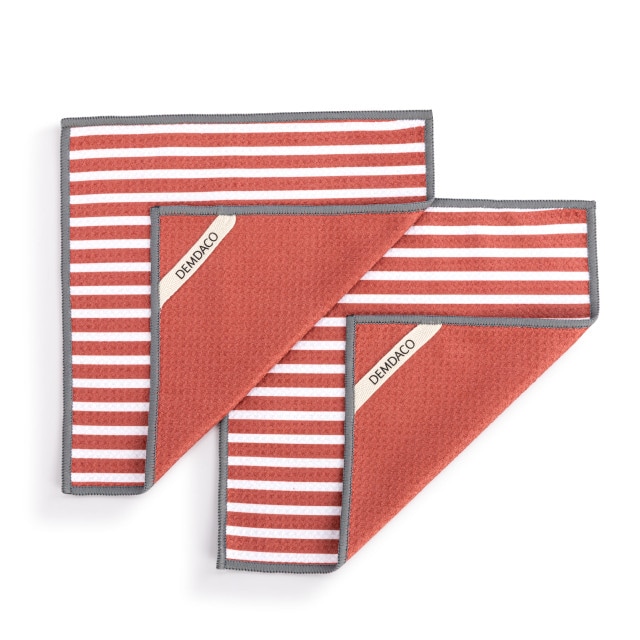 Red Stripe Absorbent Men's Cloth | DEMDACO